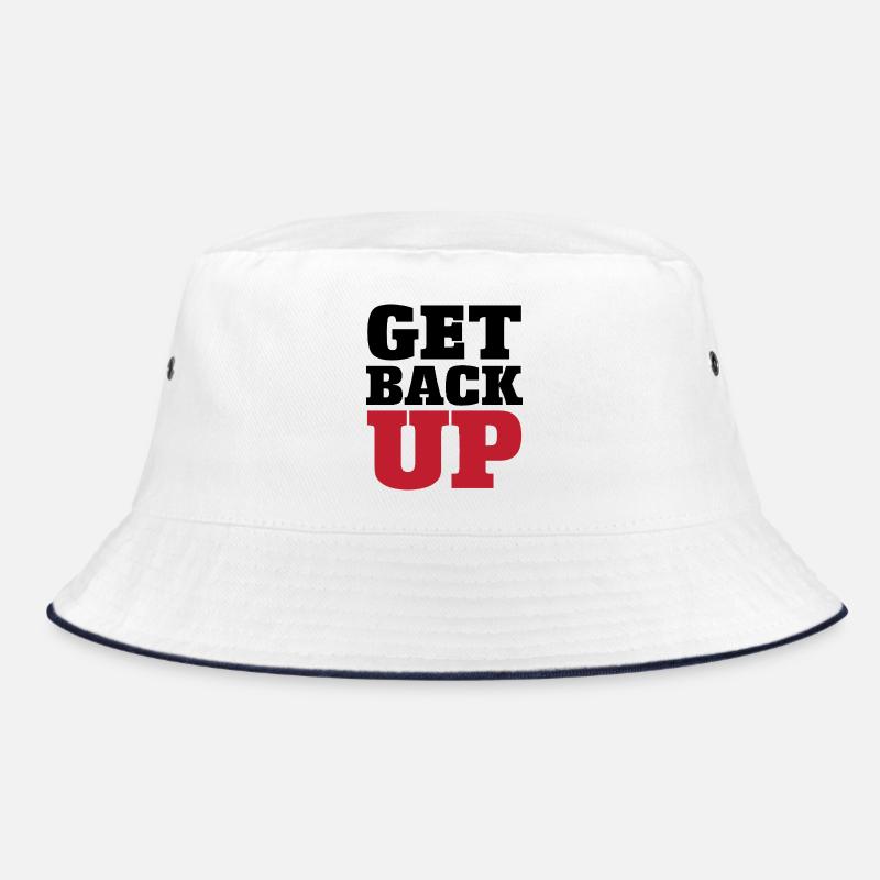 Judo Grafik Get Back Up Bucket Hat