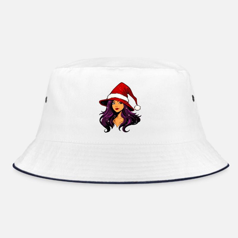 Sorcier Père Noël - Bob - blanc/marine