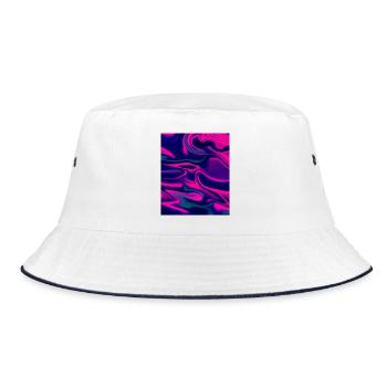 Holographic Flow - Édition Bleu Foncé Violet - Bob - blanc/marine - Devant