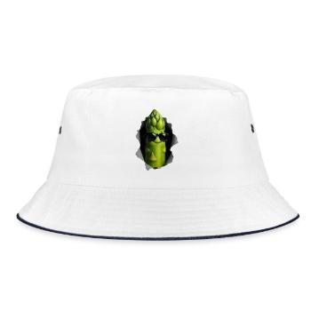 asperge - Bob - blanc/marine - Devant