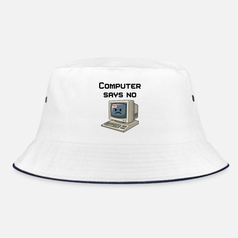 Retro Computer 404 Error Bucket Hat