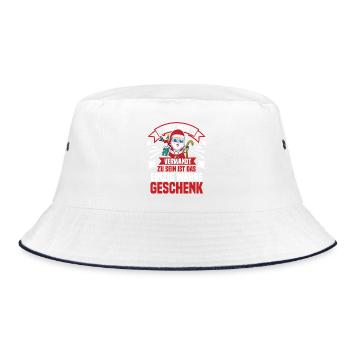 Archery Archery Archery - Bucket Hat - white/navy - Front