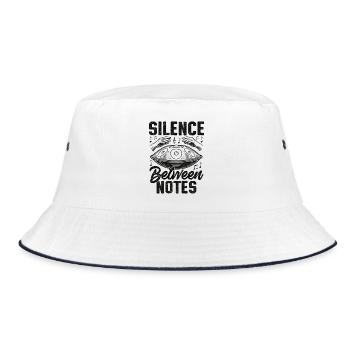 Silence entre les notes - Bob - blanc/marine - Devant