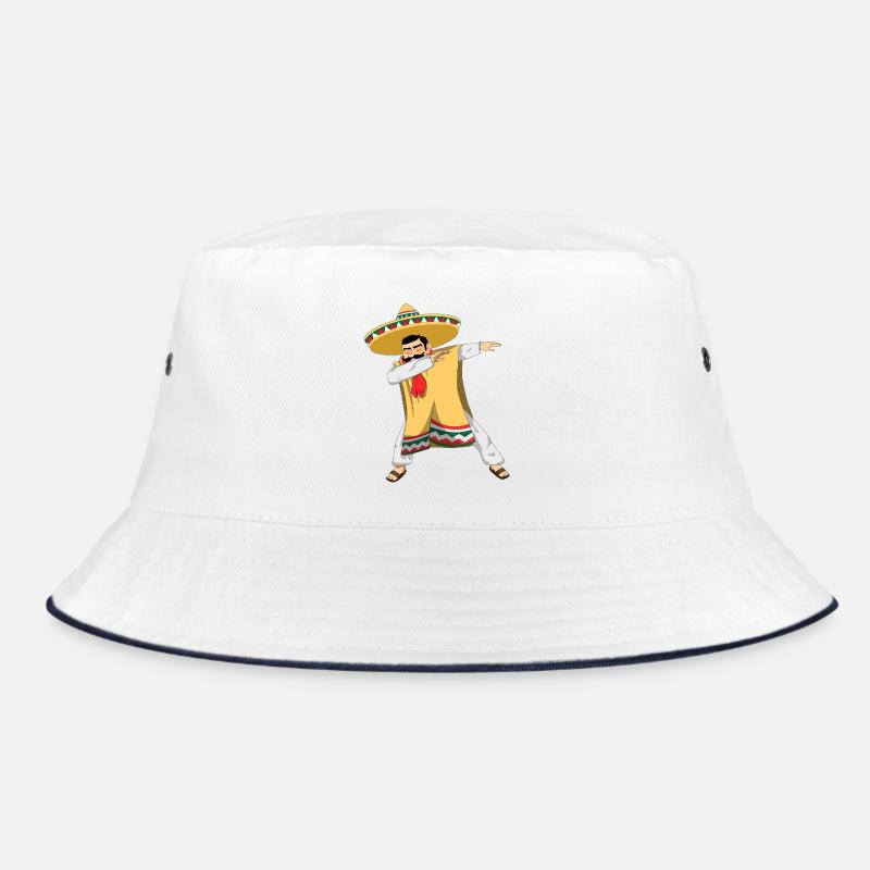 Dab Mexican Man Sombrero Poncho Cinco de Mayo Bob