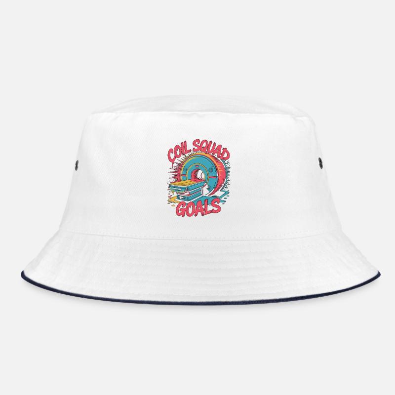 MRI Tech Coil Squad Goals Radiologist Rad Tech Bucket Hat