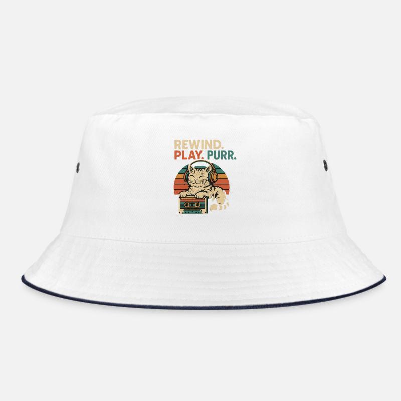 Rewind. Play. Schnurr. Bucket Hat