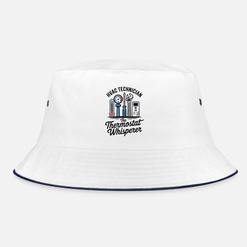 HVAC Technician The Thermostat Whisperer Bucket Hat