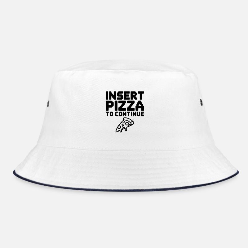 Insert Pizza to Continue Bucket Hat