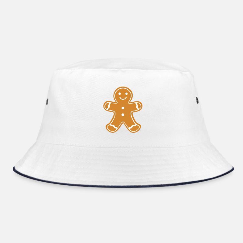 Gingerbread Man Classic Gingerbread Man Bucket Hat
