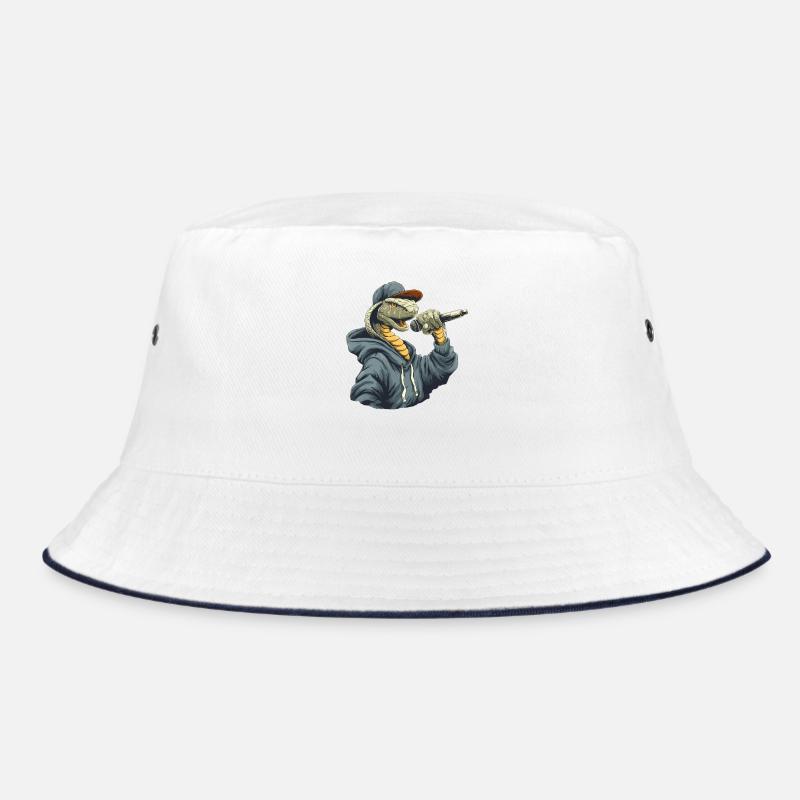 Serpent rappeur en sweat à capuche Bob