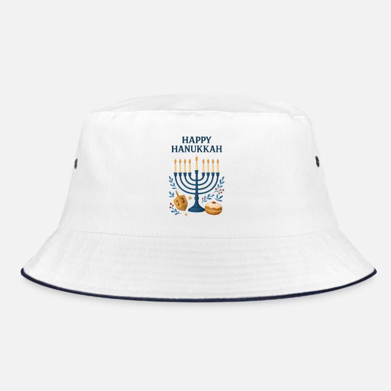 Joyeux Menorah festif de Hanoucca Bob