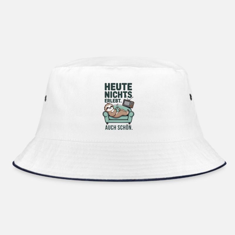Nothing experienced today sloth on the sofa Bucket Hat
