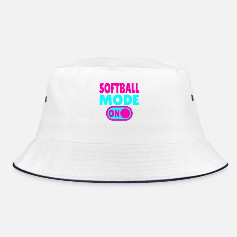 Softball Mode ON  Bucket Hat