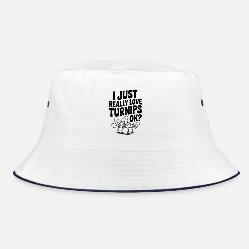 I Just Really Love Turnips OK? Bucket Hat