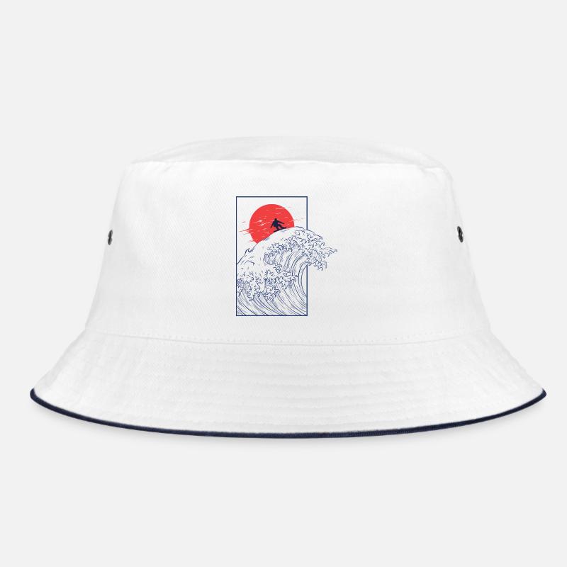 Snowboard, japonais vintage - Bob - blanc/marine