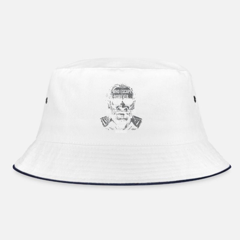 Grritty Bukowski Porträt-Tee Bucket Hat