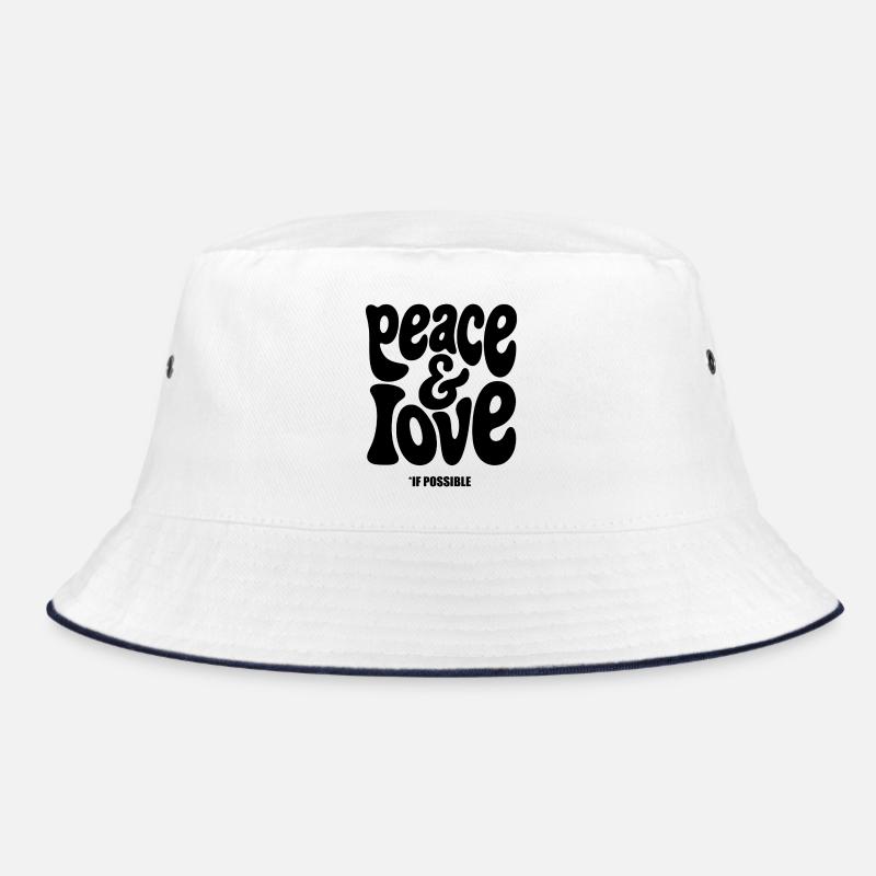 FRIEDENSLIEBE #1 – lass uns reden Bucket Hat