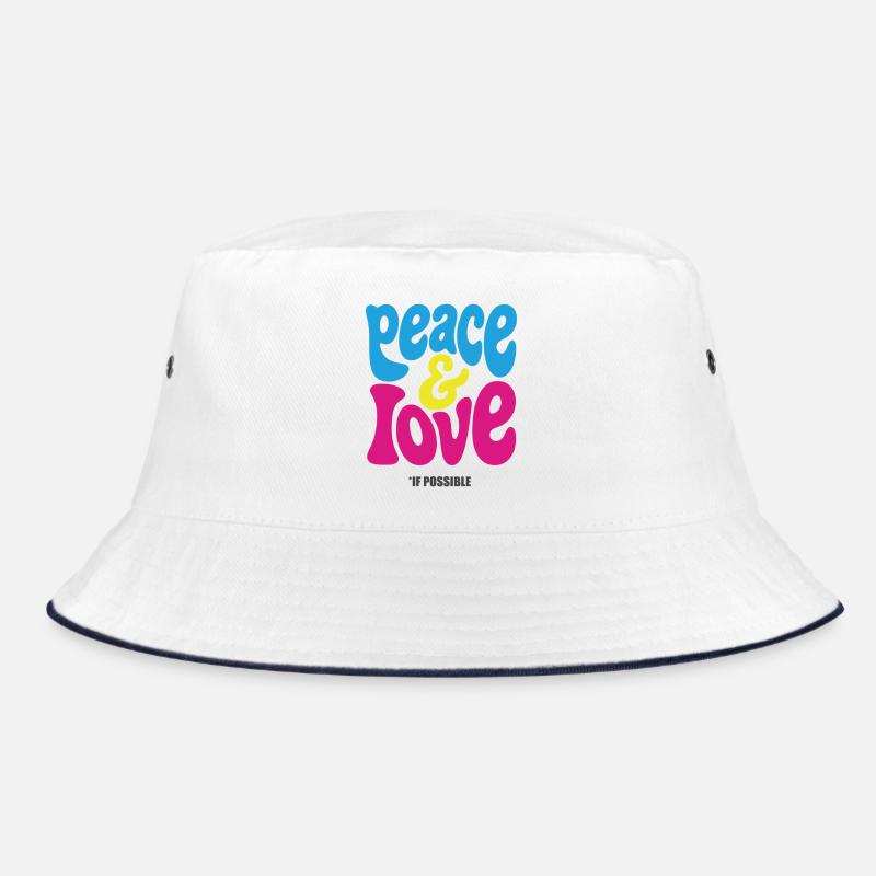PEACE LOVE #4 - let's talk Bucket Hat