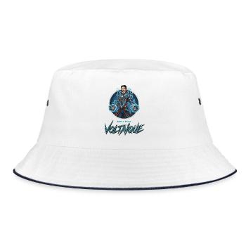 Elektrisch Voltaik - Bucket Hat - Weiß/Navy - Vorne