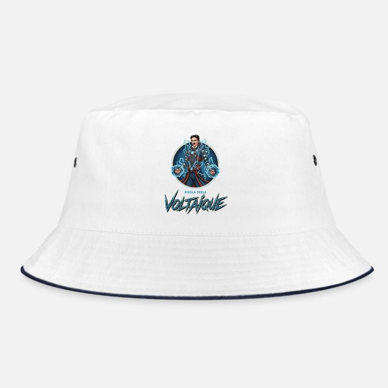 Elektrisch Voltaik - Bucket Hat - Weiß/Navy