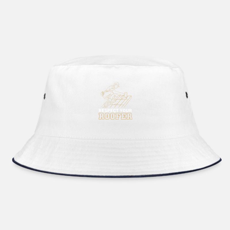 Roofer Craftsman Profession Saying Bucket Hat