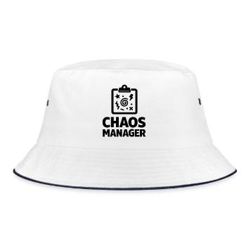 Conception du Clipboard du Chaos Manager - Bob - blanc/marine - Devant