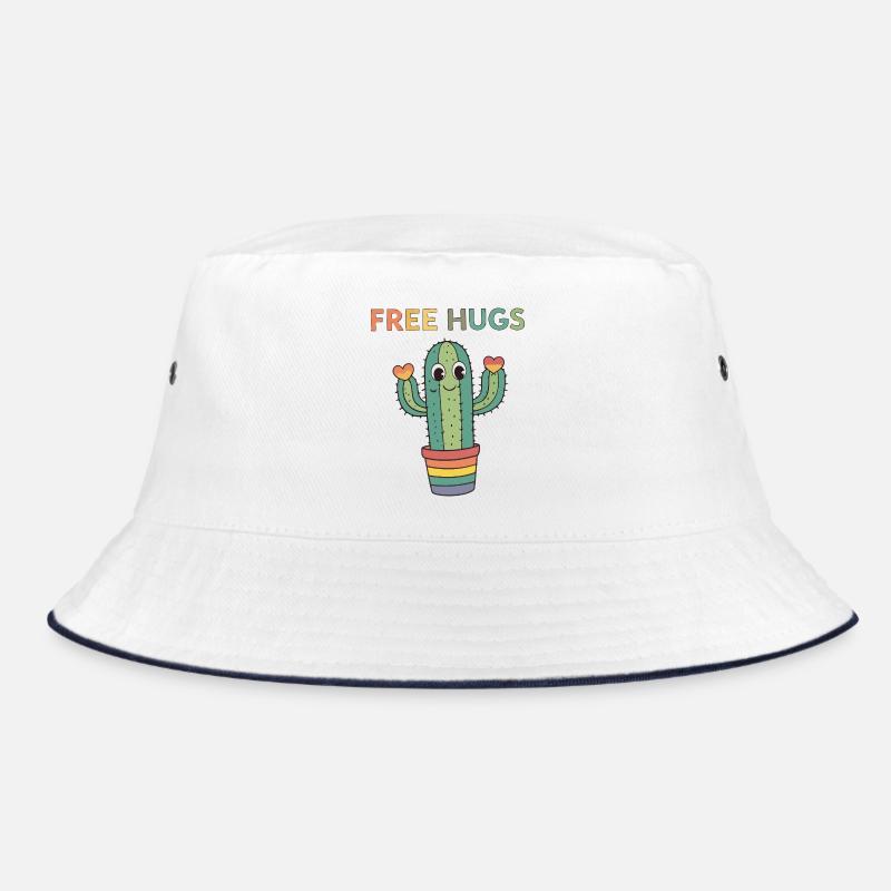 Cactus Rainbow Cuddles Bucket Hat