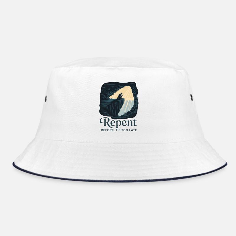 Repent Before It's Too Late Bucket Hat