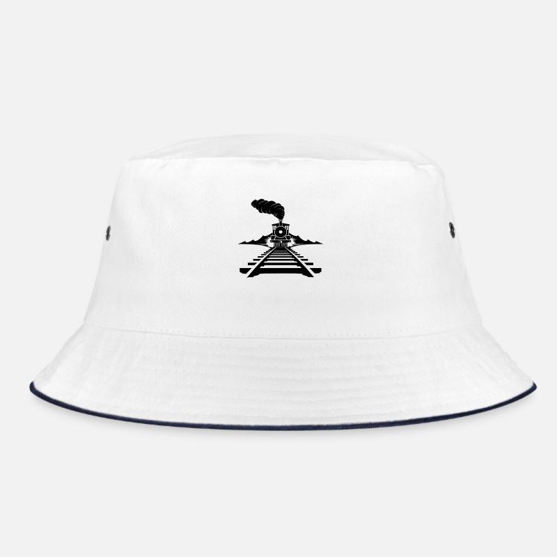 Eisenbahn Skizze Bucket Hat