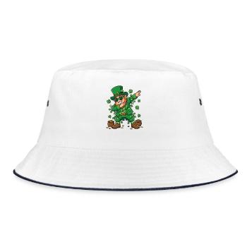 Tamponnement du lutin Lutin de la Saint-Patrick - Bob - blanc/marine - Devant