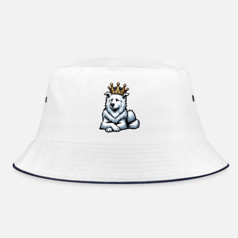 White Shepherd Shepherd Shepherd Dogs Bucket Hat
