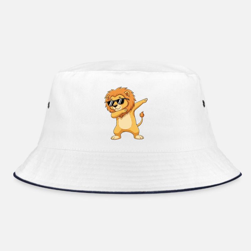 Dessins animés de lunettes de soleil Lion Cool Dabbing Bob