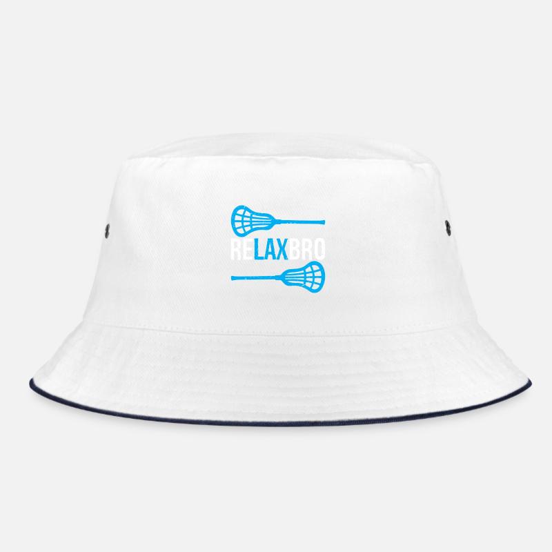 Relax Bro Lacrosse Bucket Hat
