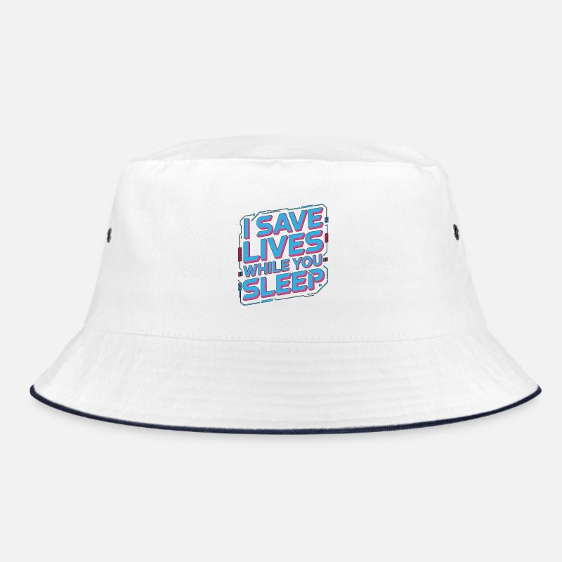 ICU Nurse I Save Lives While Trauma Response Nurse Bucket Hat