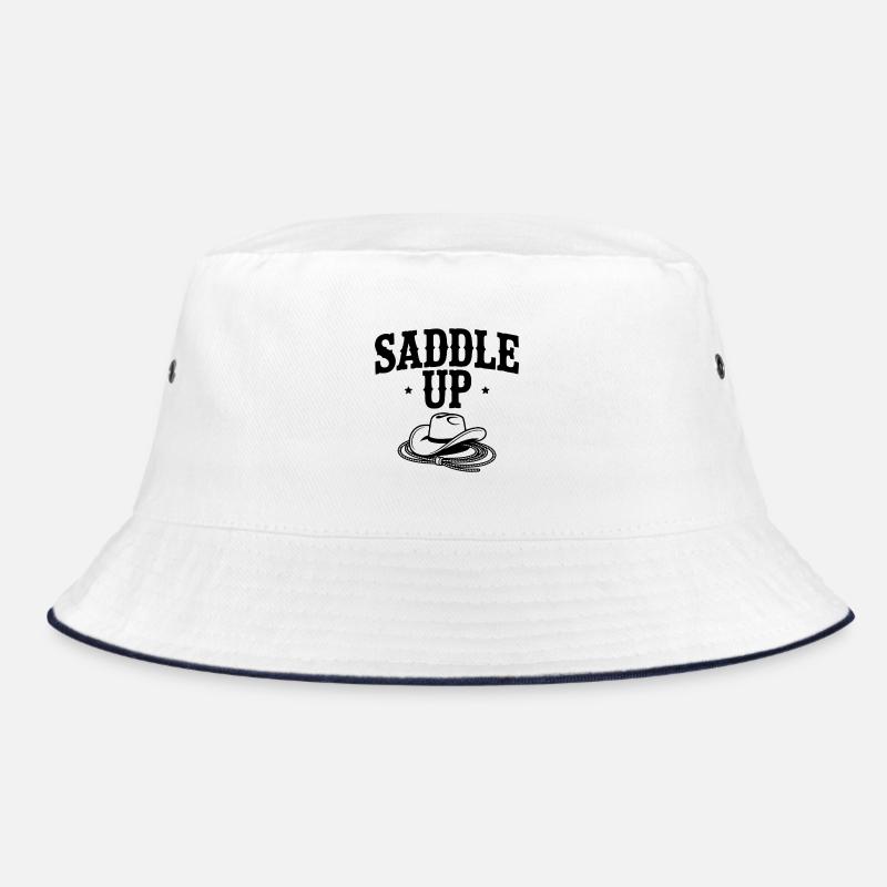 Sattel auf. Bucket Hat