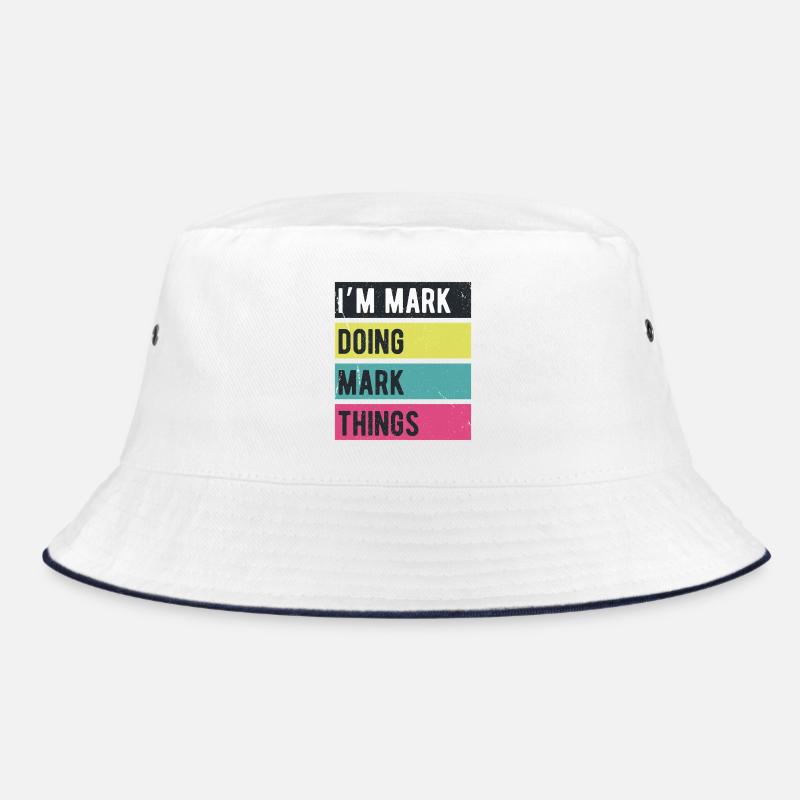 Je suis Mark Things Couleurs rétro Bob