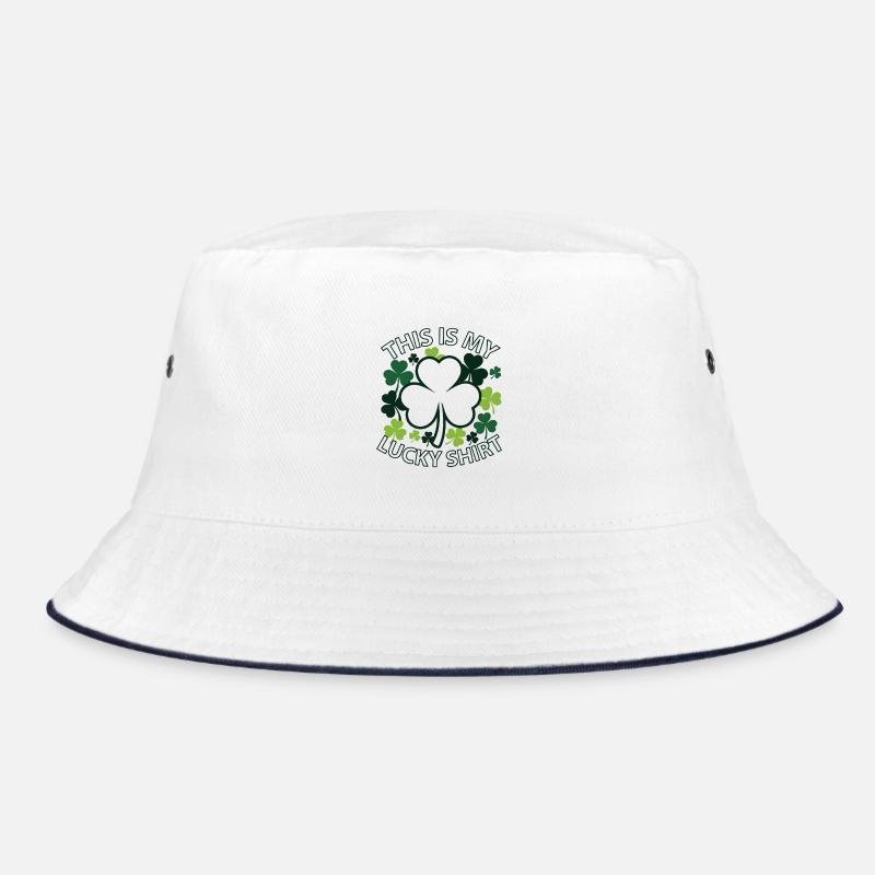 Mein Glückshemd Kleeblatt-Design Bucket Hat