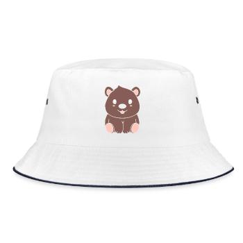 wombat - Bob - blanc/marine - Devant