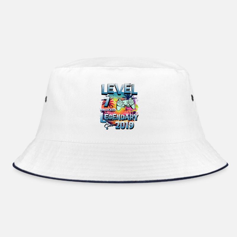 Level 7 years Unlocked since 2019 Birthday Bucket Hat