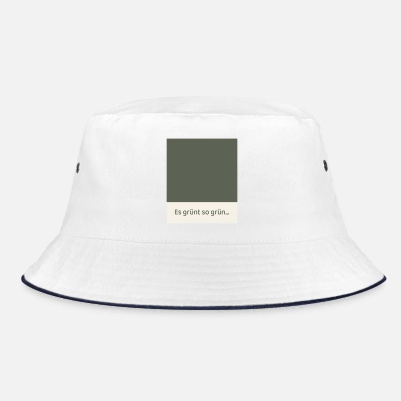 It's So Green – Modern Fields Poster Bucket Hat