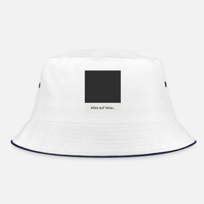Everything on quiet – less noise, more feeling Bucket Hat