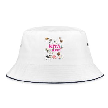 Kita Kind Animal World – Animaux Colorés - Bob - blanc/marine - Devant