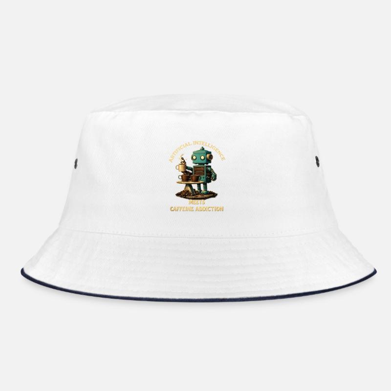 Coffee Robot – Artificial Intelligence Meets Koff Bucket Hat