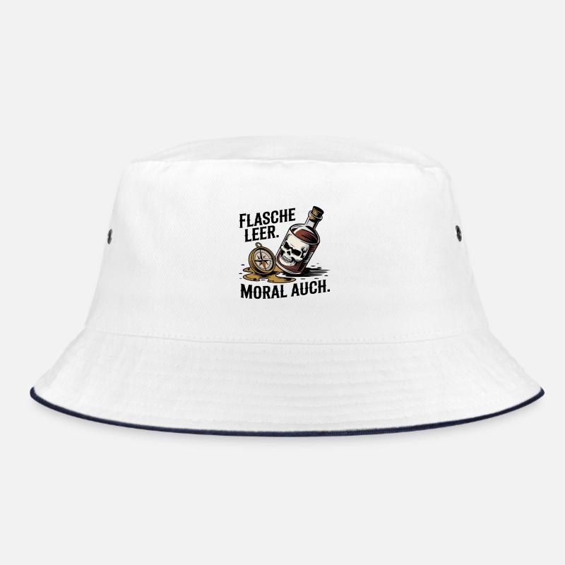 Bouteille Moral vide aussi Skull Compass Alcool Bob