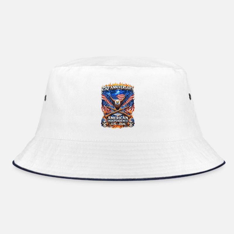 250. American Independence Eagle Bucket Hat