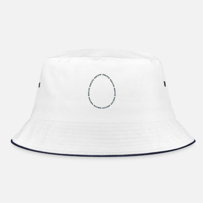Happy Easter - Easter Egg Search - Typography Bucket Hat