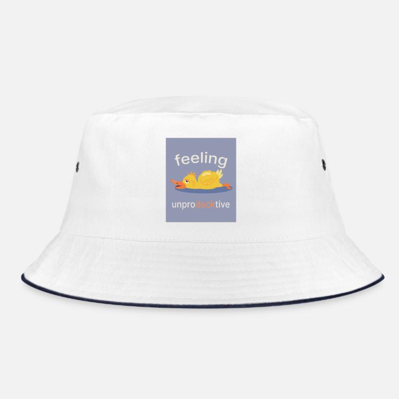 Feeling Unproducktive – Duck Mood Bucket Hat