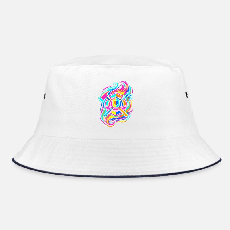 Firefighter Emblem Bucket Hat