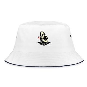 Avocat Horreur du Crâne - Bob - blanc/marine - Devant