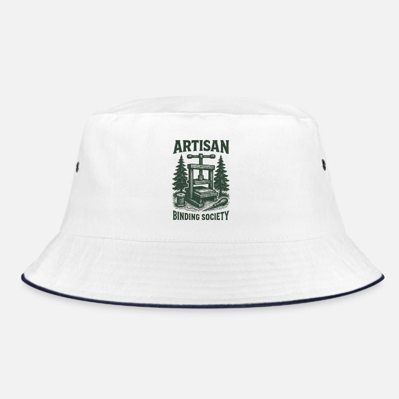 Artisan Binding Society | Bookbinding Bucket Hat